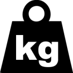 200px-Vector-kilogram_weight.svg Gewicht